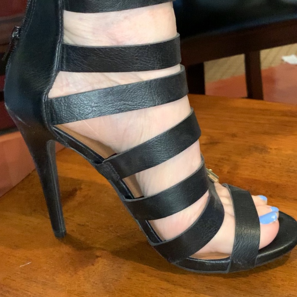 Black heels